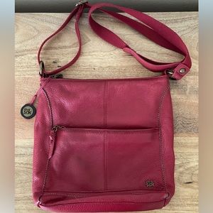 The Sak. Red Leather Purse.